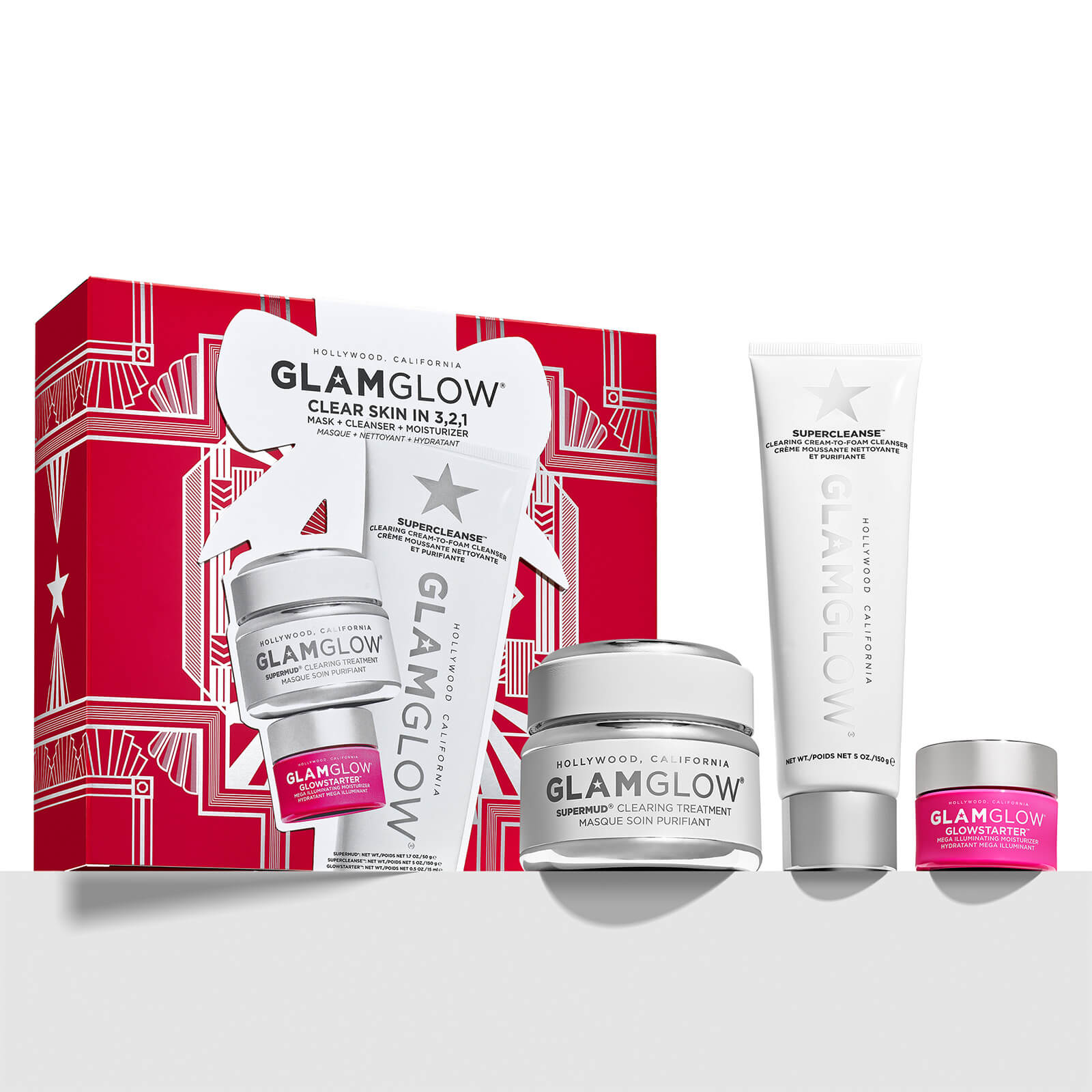 GLAMGLOW Clear Skin in 3, 2, 1 Set