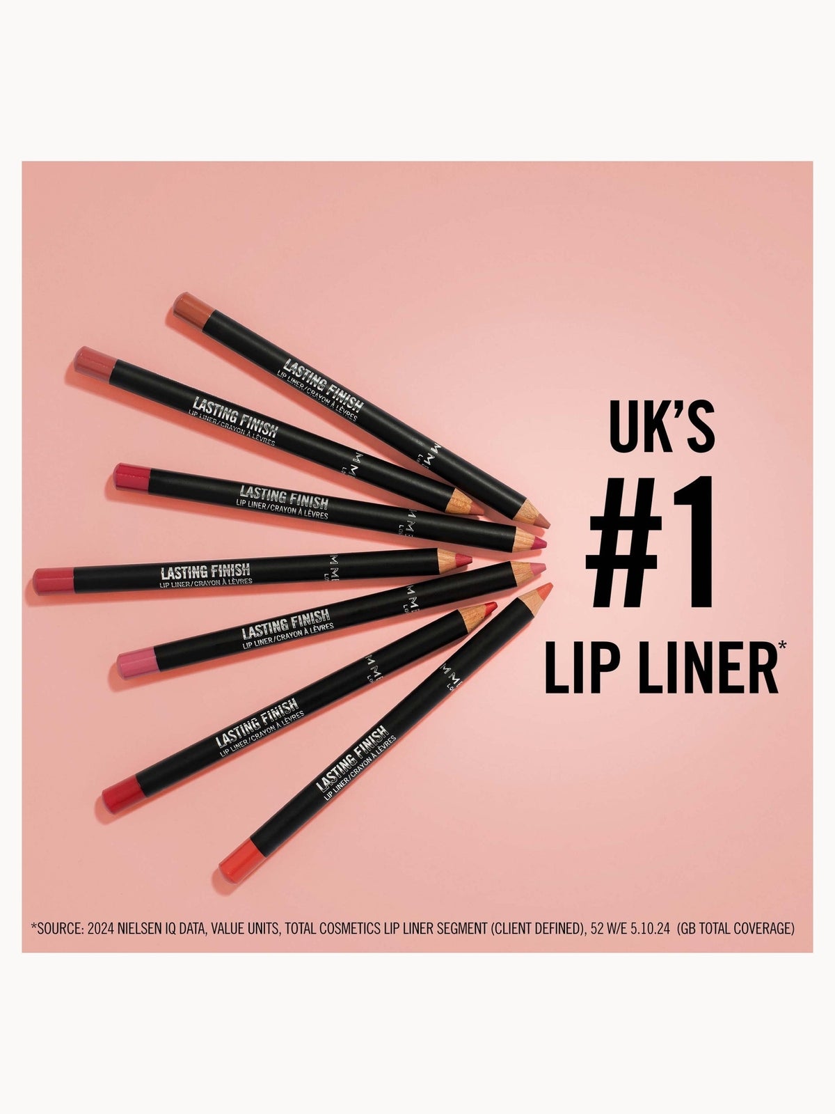 Rimmel Lasting Finish 8HR Lip Liner (Various Shades) - Bitten Red 580 4