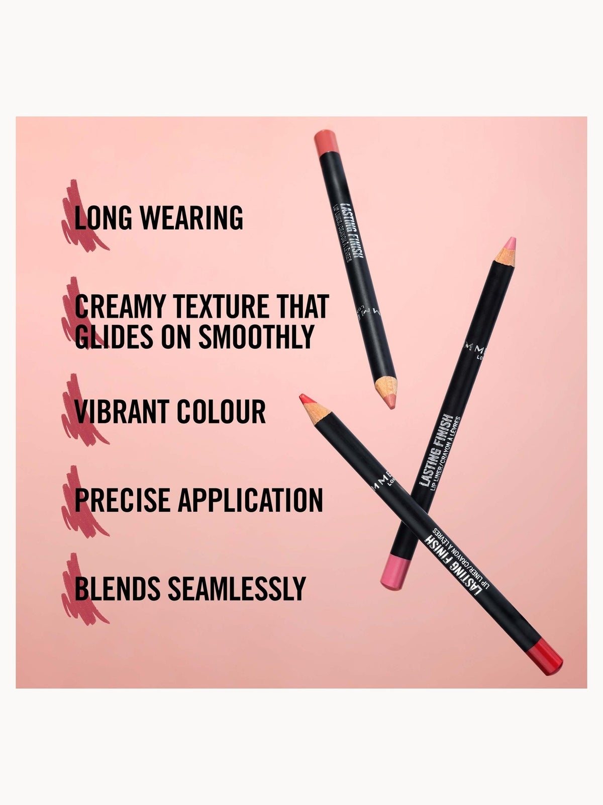 Rimmel Lasting Finish 8HR Lip Liner (Various Shades) - Brown Pie 790 3