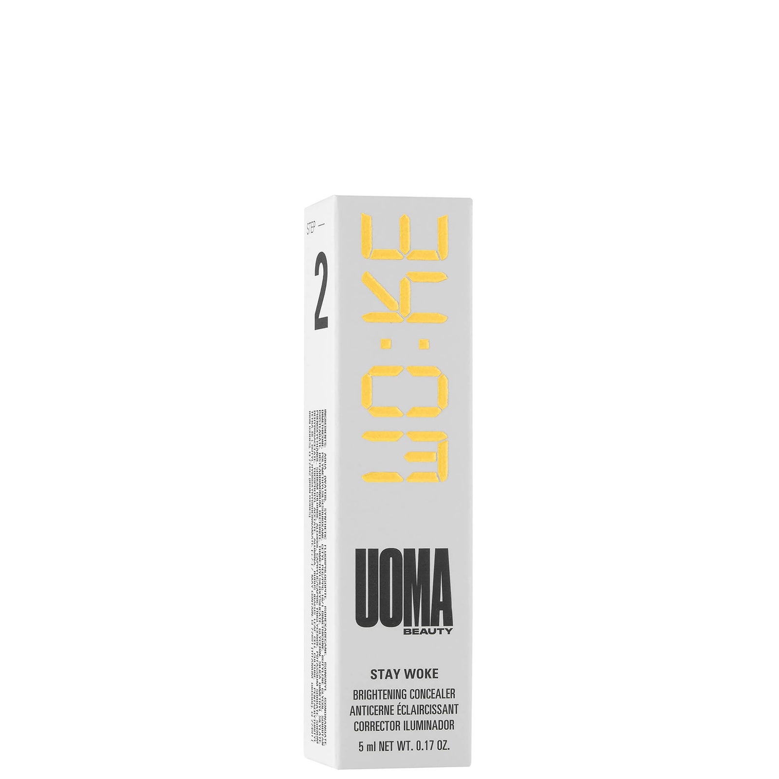 UOMA Beauty Stay Woke Luminous Brightening Concealer 5ml (Various Shades) - Bronze Venus T3 4