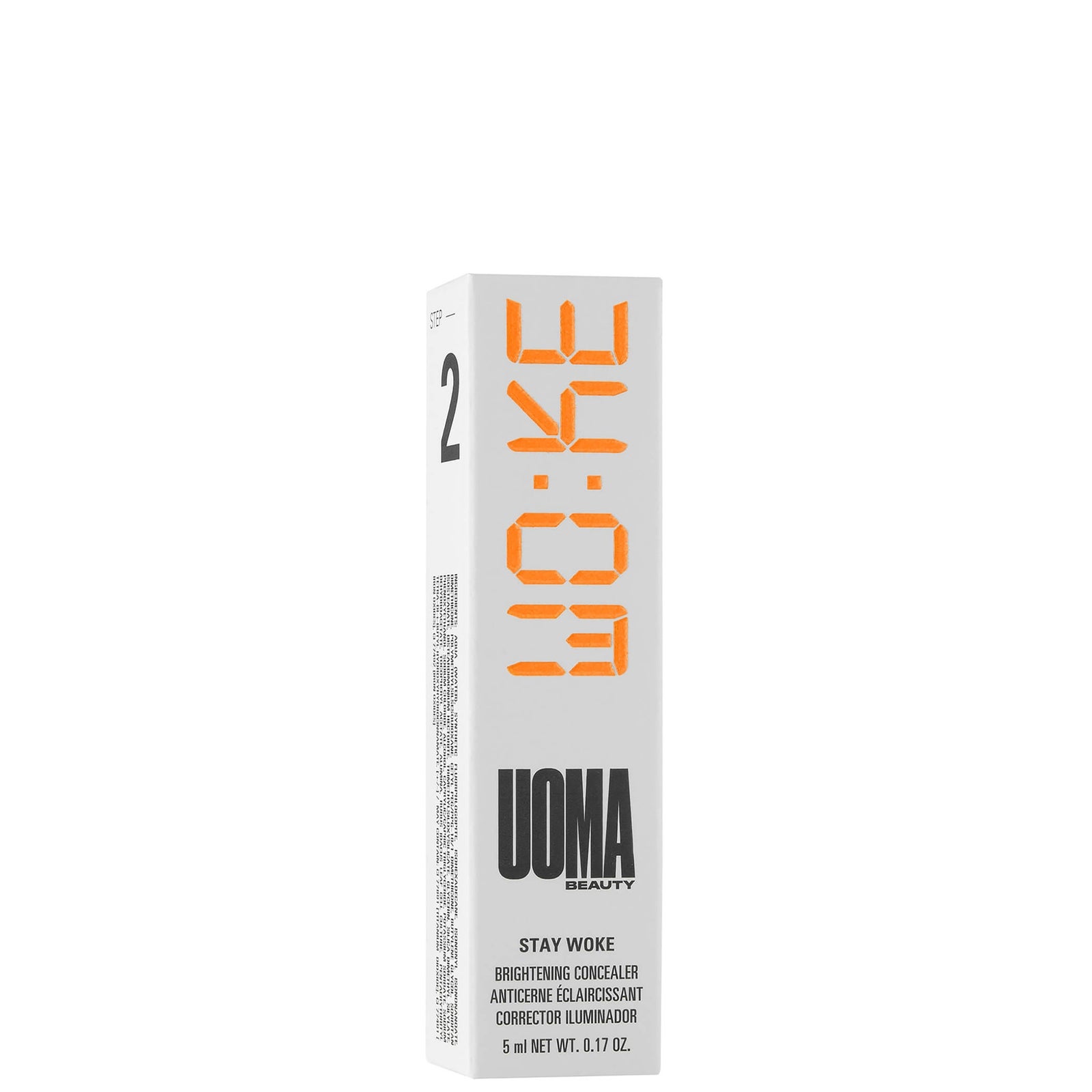 UOMA Beauty Stay Woke Luminous Brightening Concealer 5ml (Various Shades) - Brown Sugar T1 4