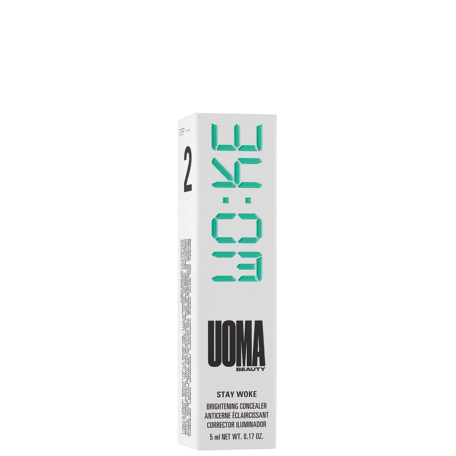 UOMA Beauty Stay Woke Luminous Brightening Concealer 5ml (Various Shades) - Black Pearl T2 4
