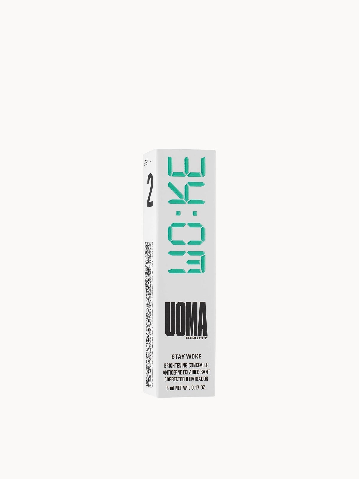 UOMA Beauty Stay Woke Luminous Brightening Concealer 5ml (Various Shades) - Black Pearl T2 4