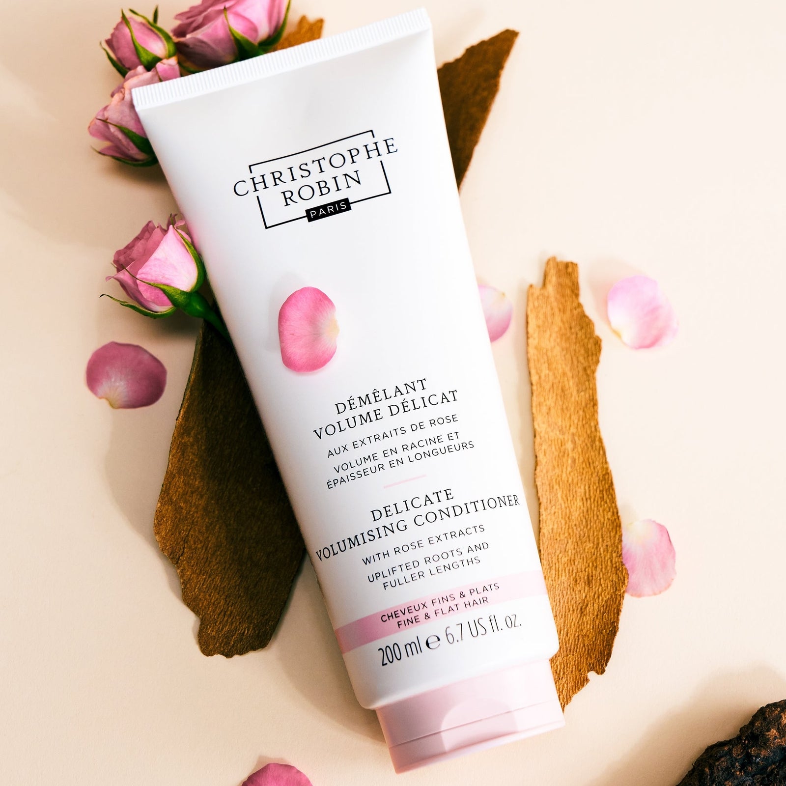 Christophe Robin Delicate Volumizing Conditioner with Rose Extracts 250ml