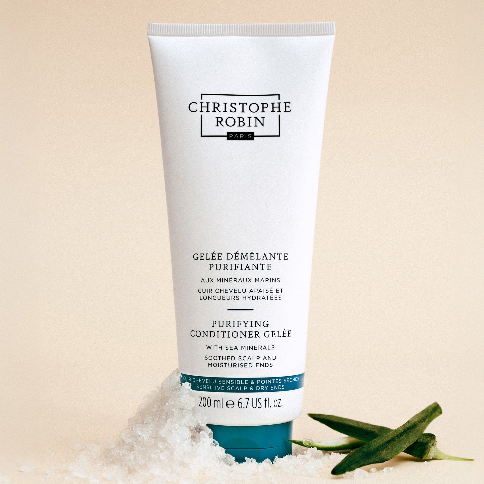 Christophe Robin Purifying Conditioner Gelee With Sea Minerals 200ml