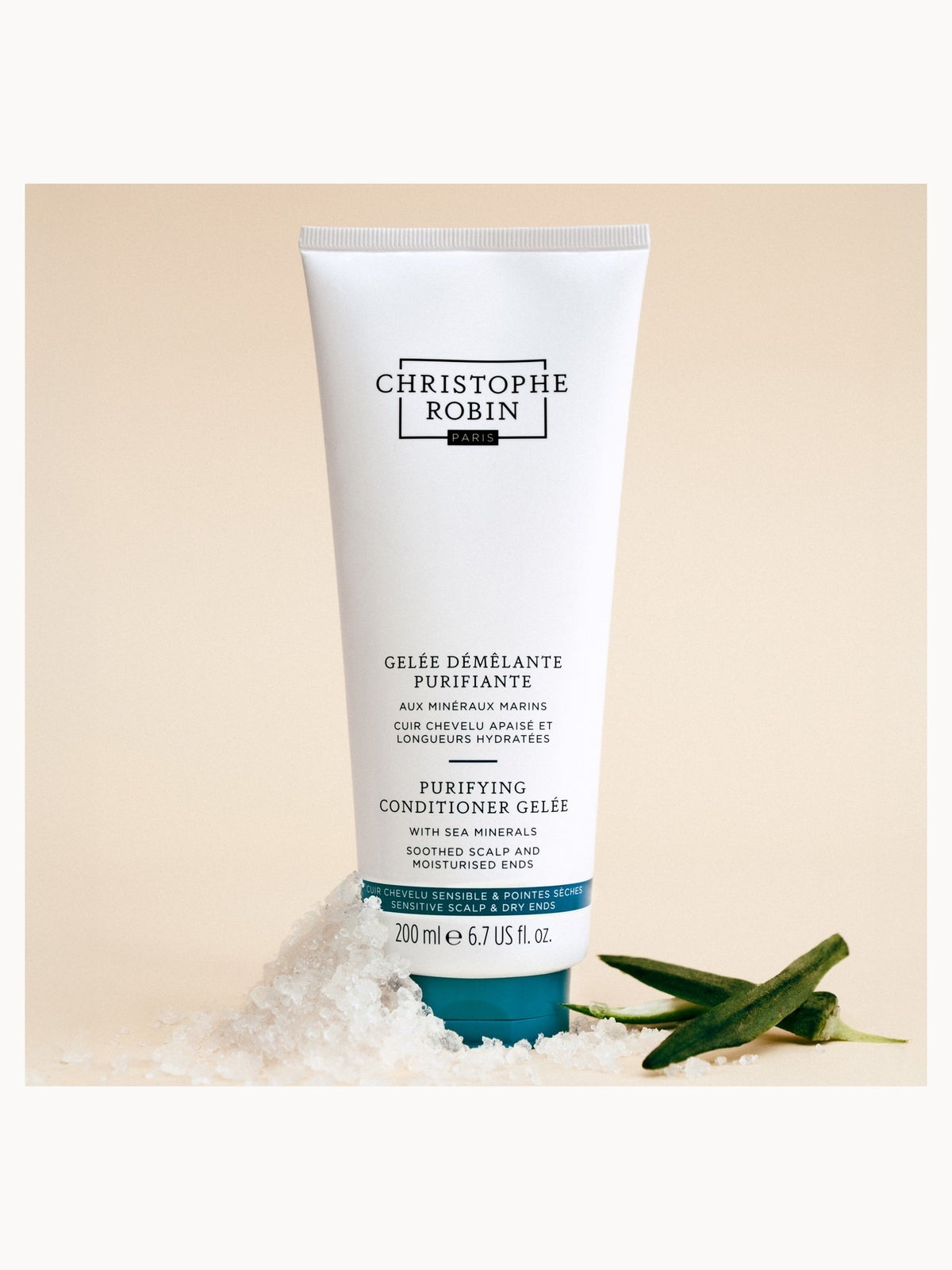 Christophe Robin Purifying Conditioner Gelée with Sea Minerals 200ml 2