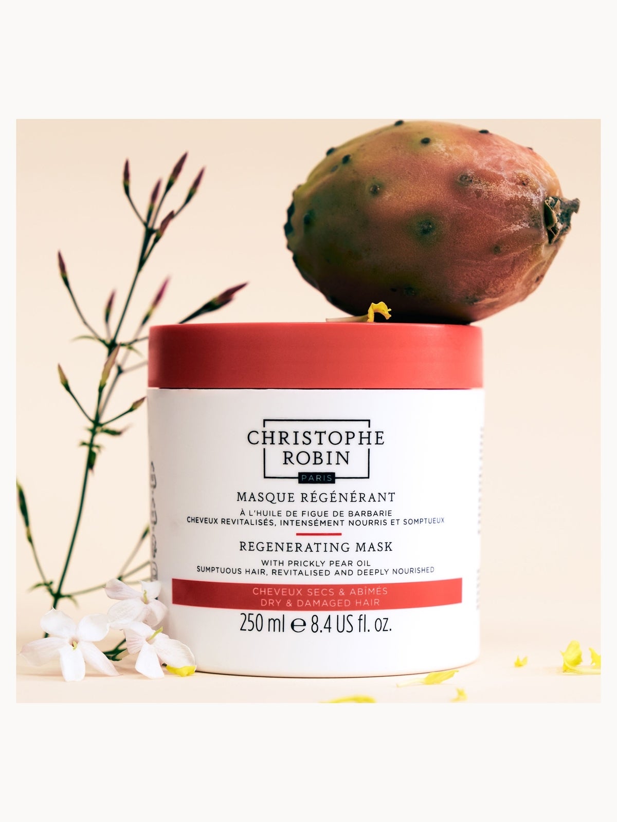 Christophe Robin Regenerating Mask with Prickly Pear Oil 250ml 2