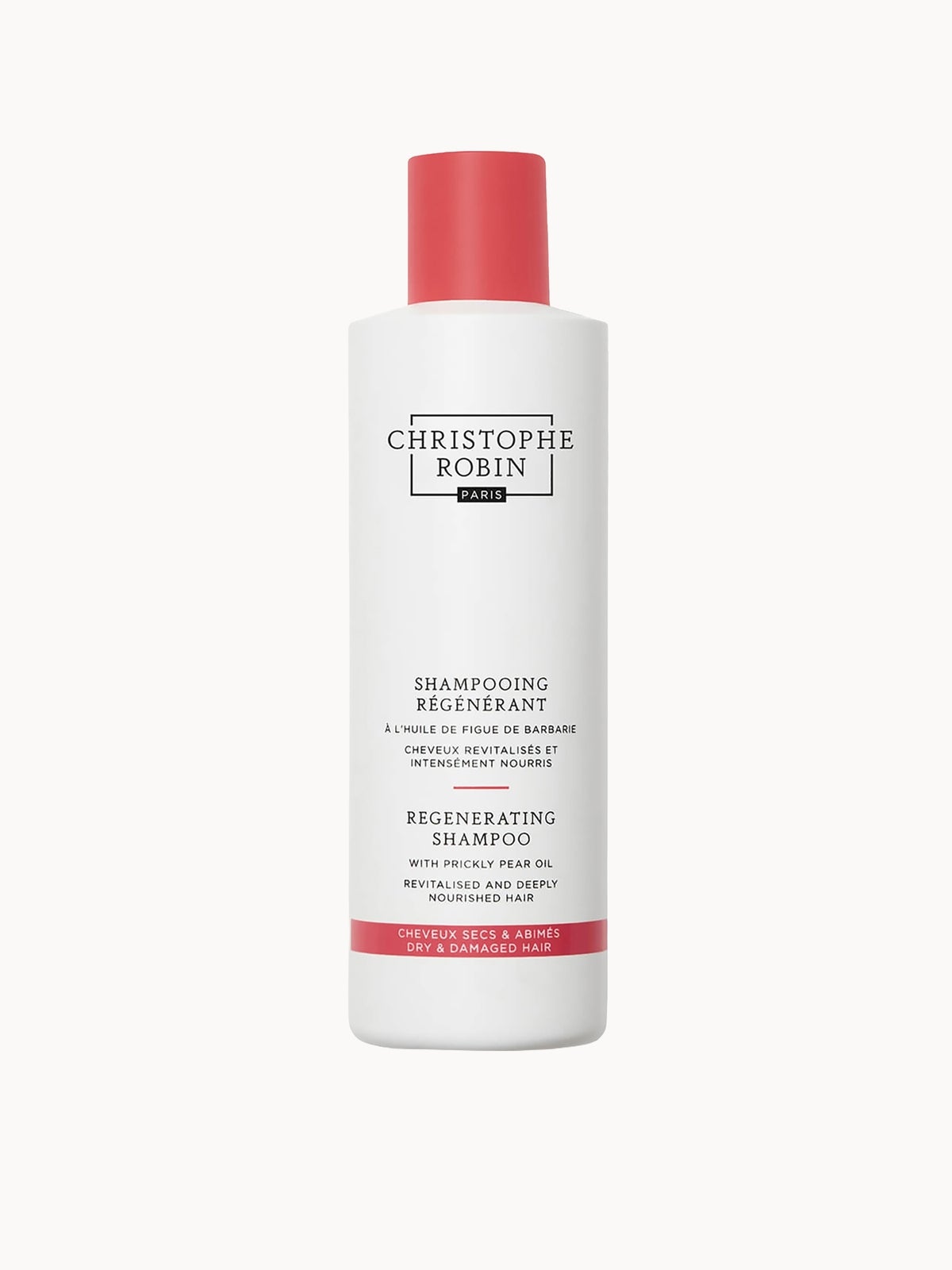 Christophe Robin Regenerating Shampoo with Prickly Pear Oil 250ml