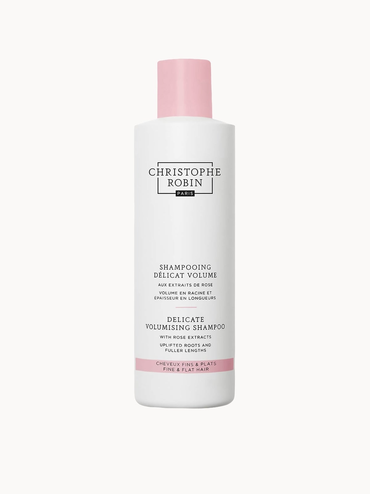 Christophe Robin Delicate Volumising Shampoo with Rose Extracts 250ml
