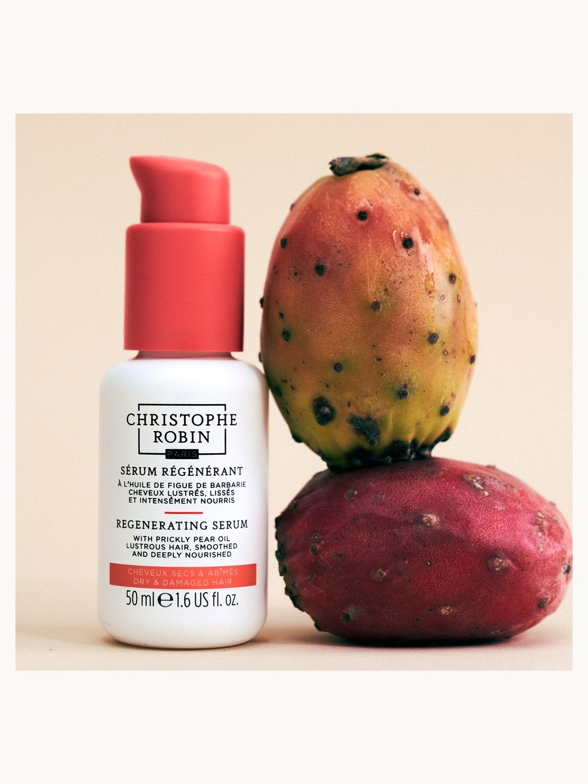 Christophe Robin Regenerating Serum with Prickly Pear Oil 50ml 2