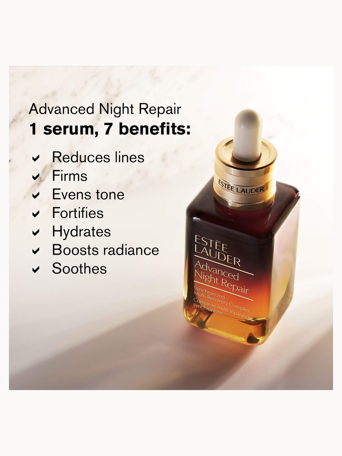 Estée Lauder Advanced Night Repair Synchronized Multi-Recovery Complex Serum (Various Sizes) - 75ml 3