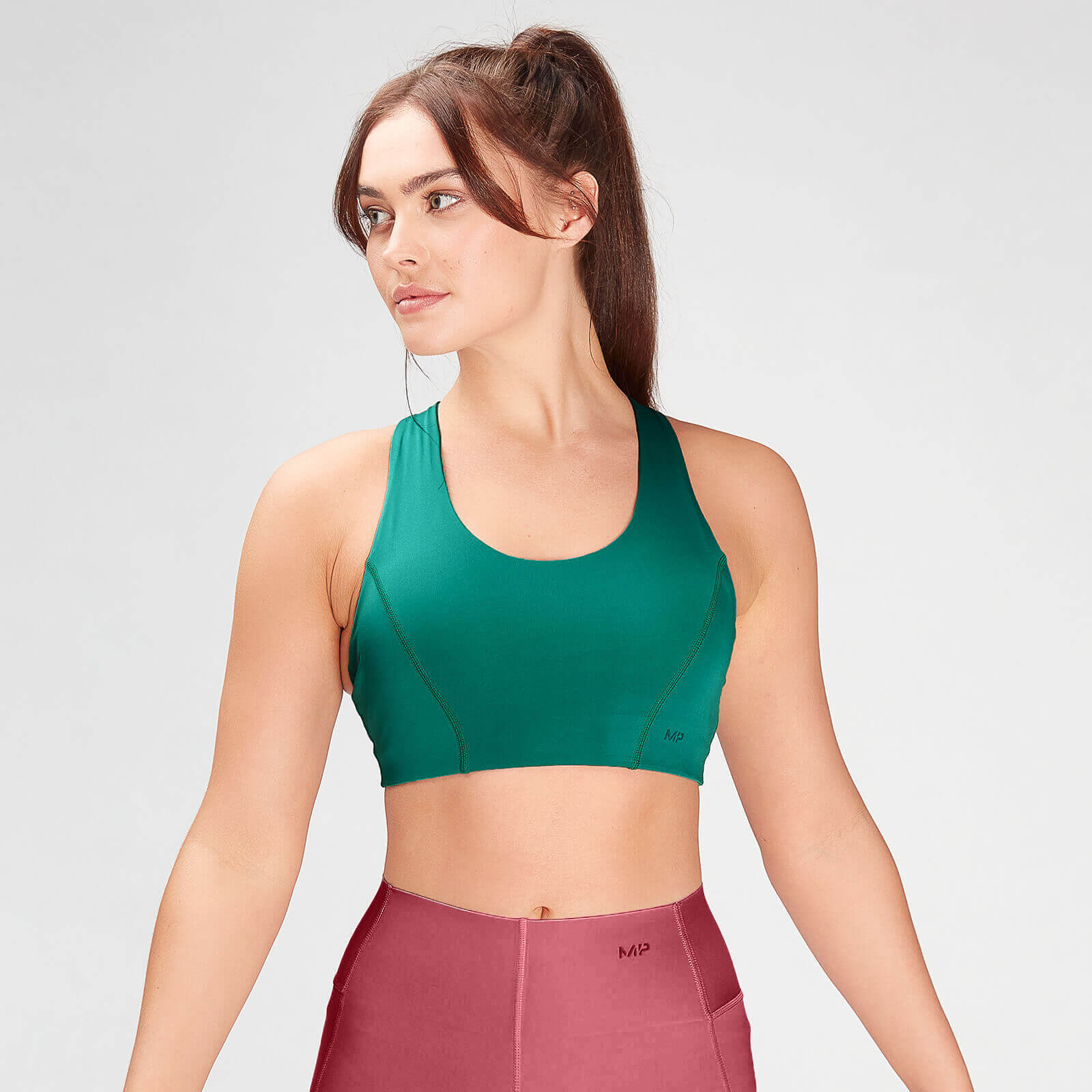 MP Women's Composure Repreve® Sports Bra - Energy Green - XS