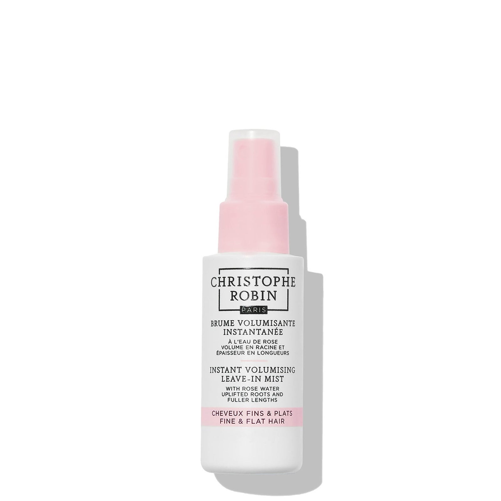 Brume volumisante instantanée à l'eau de rose 50ml