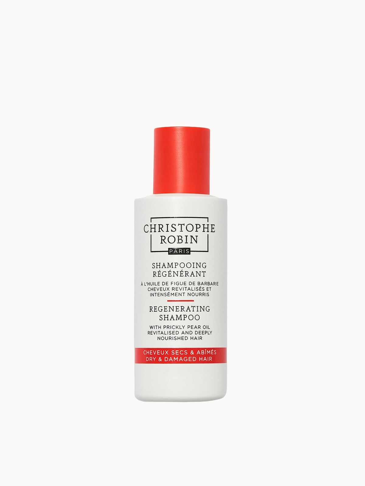 Christophe Robin New Regenerating Shampoo with Prickly Pear Oil 75ml