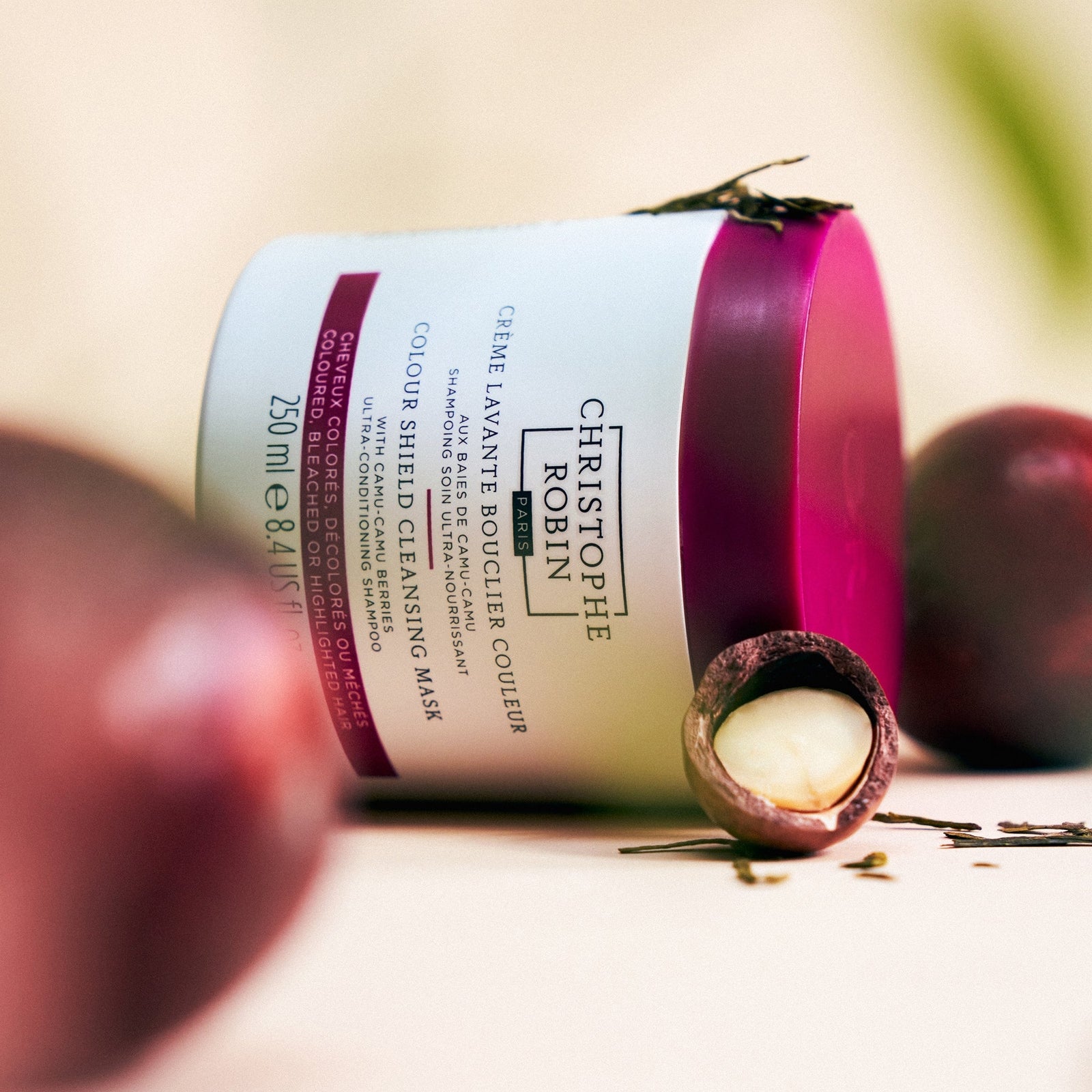 Christophe Robin Farbschützende Waschcreme mit Camu-Camu-Beeren