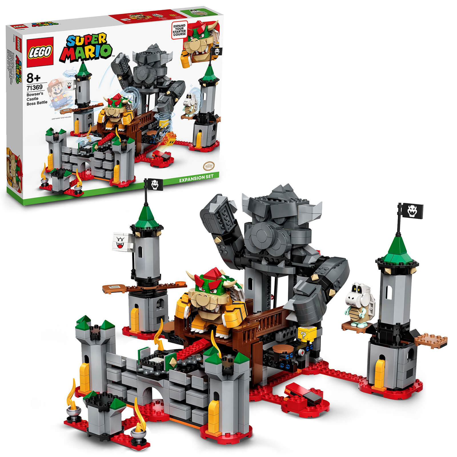 Bowser lego super mario clearance