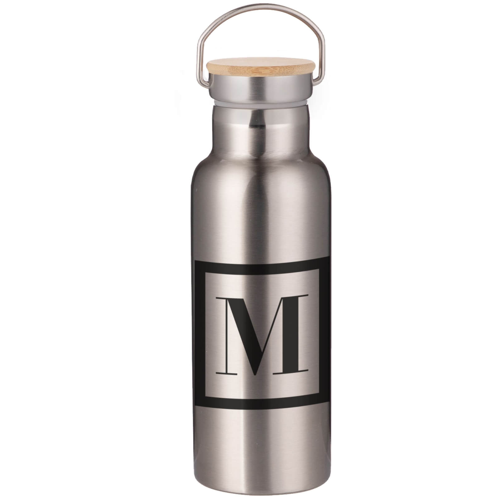 Boxed M Portable Insulated Water Bottle - Steel