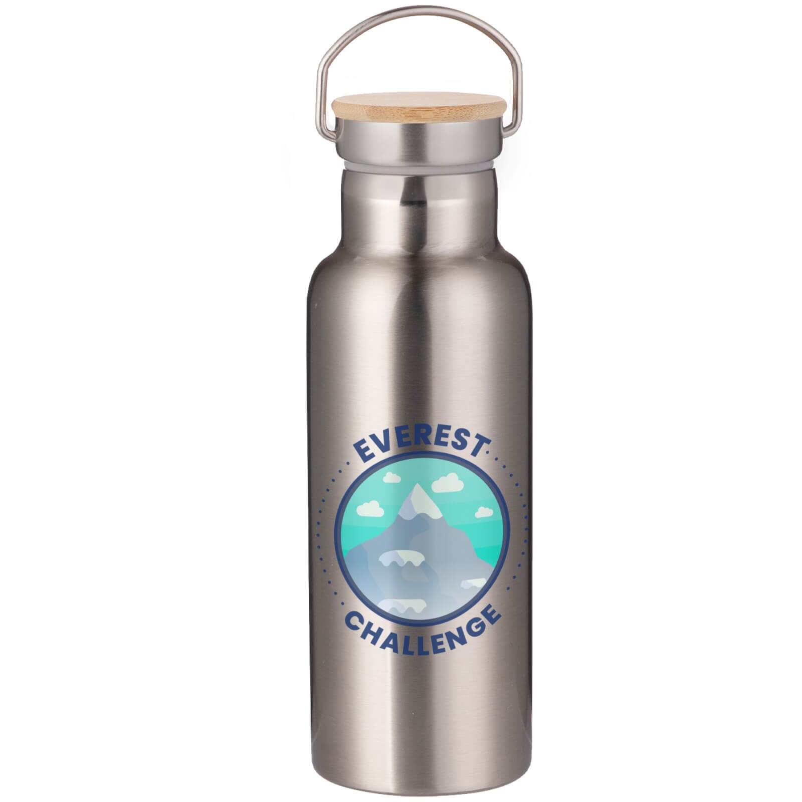 Everest Challenge Portable Insulated Water Bottle - Steel