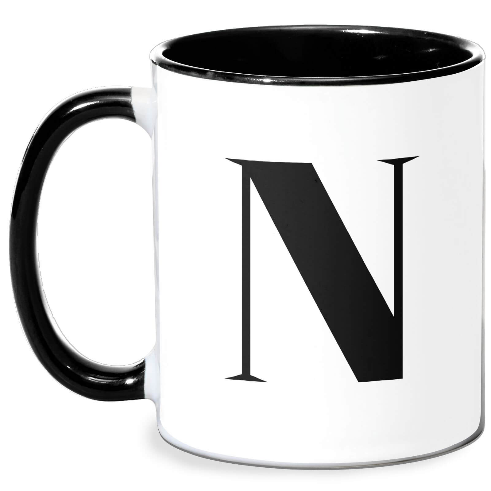 N Mug - White/Black