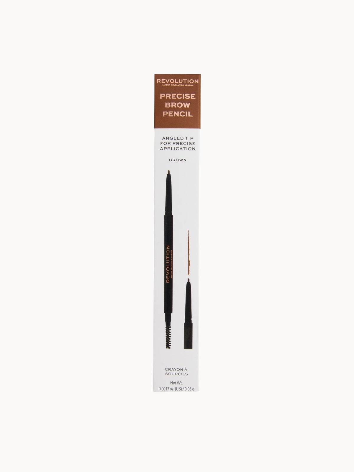 Makeup Revolution Precise Brow Pencil 0.05g (Various Shades) - Light Brown 4