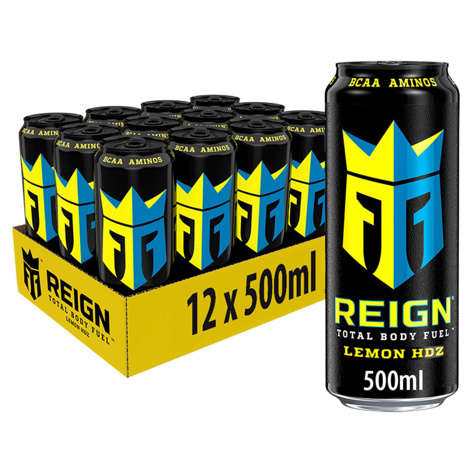 Reign Lemon Hdz 12 x 500ml Your CocaCola UK