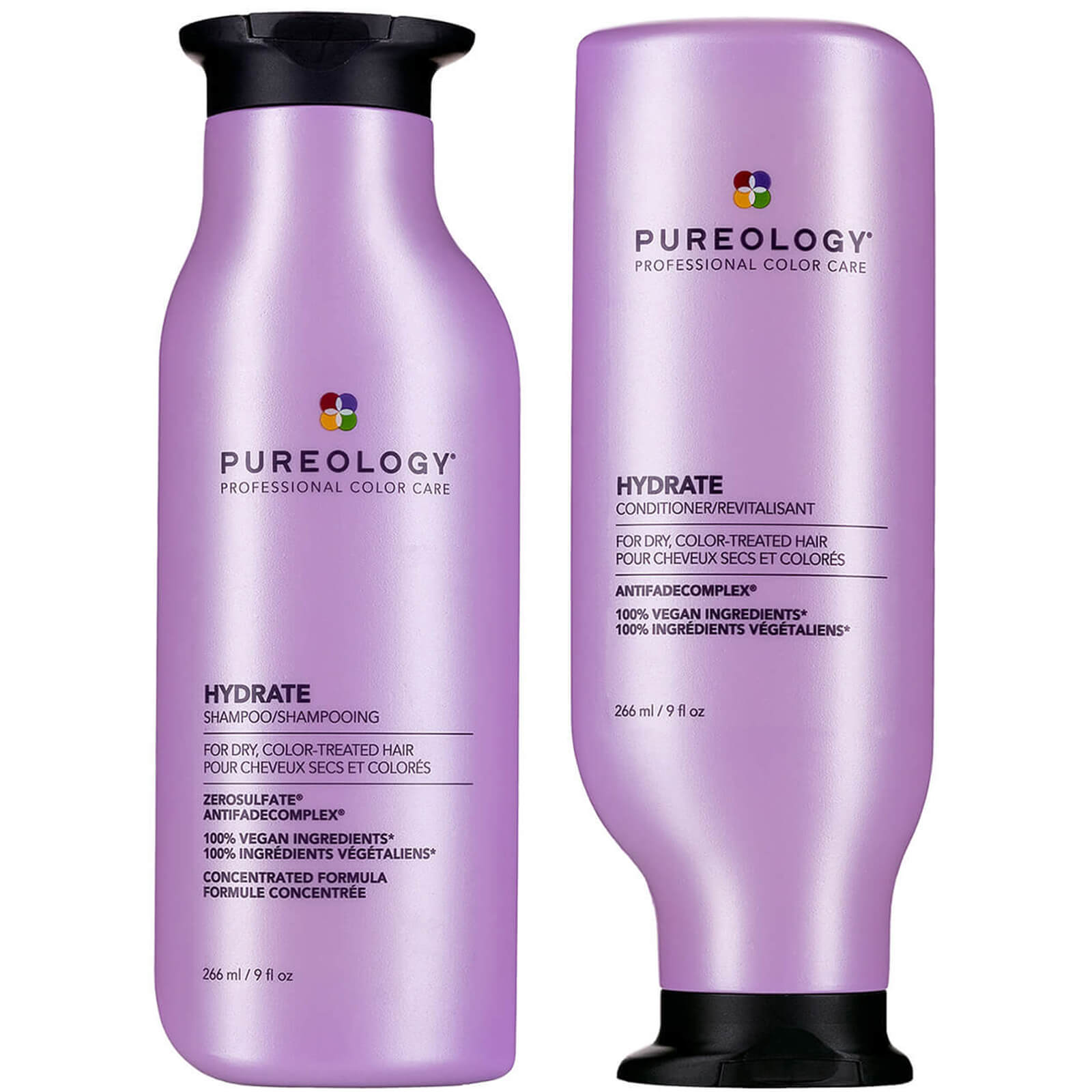 Pureology Hydrate Shampoo and Conditioner Duo 2 x 266ml iHair.dk
