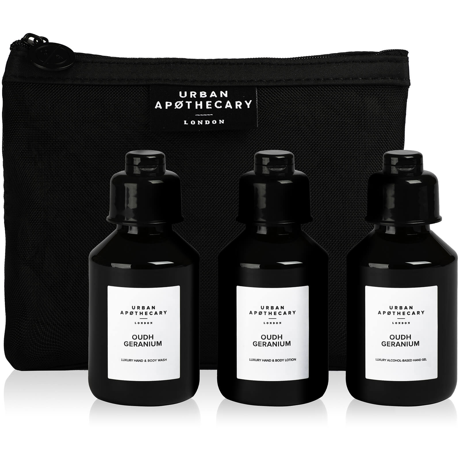 Urban Apothecary Oudh Geranium Luxury Bath and Body Gift Set (3 Pieces)