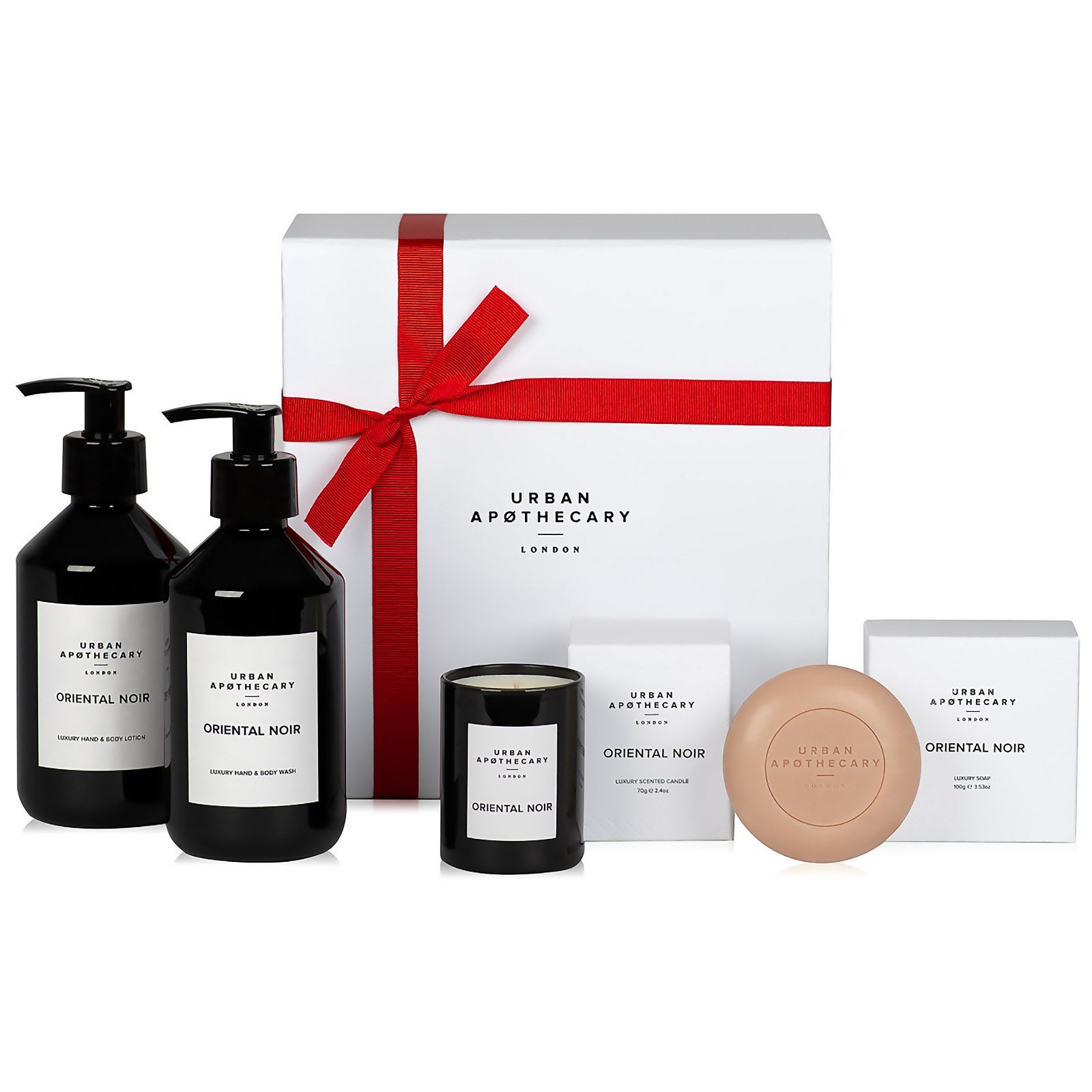 Urban Apothecary Oriental Noir Luxury Bath and Body Gift Set (4 Pieces)