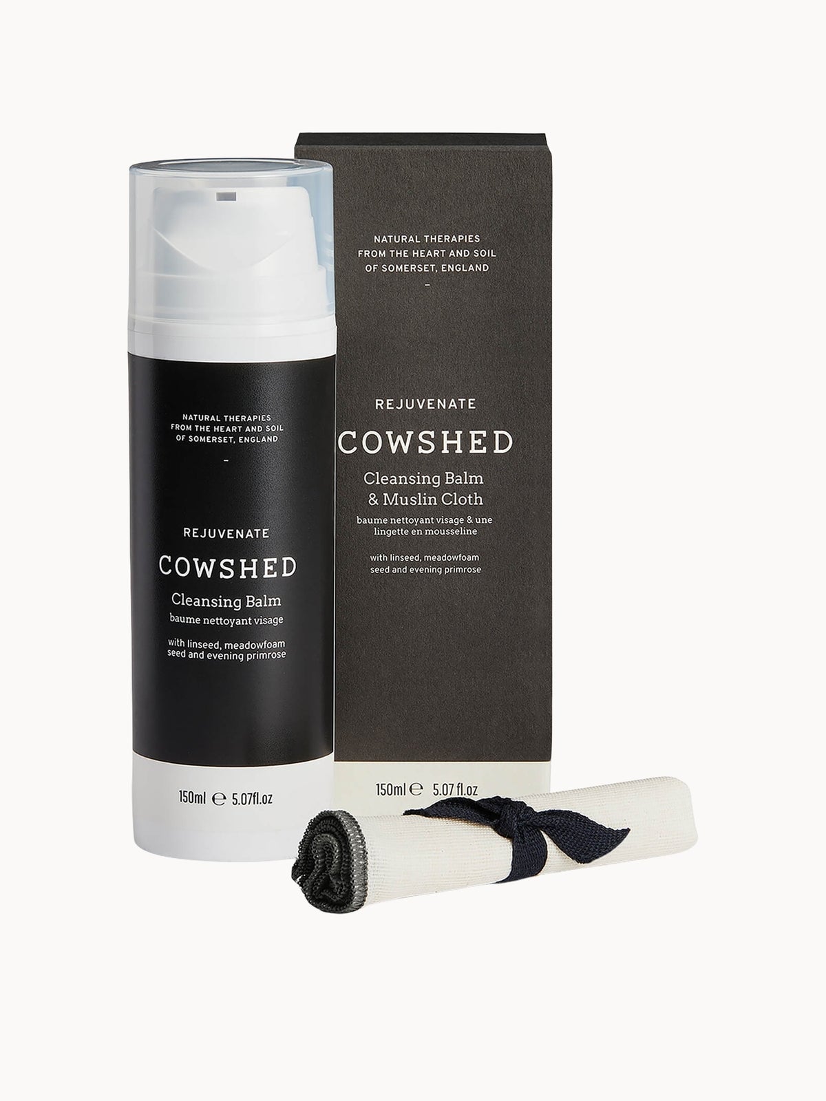 Cowshed Cleansing Balm with Cloth 150g