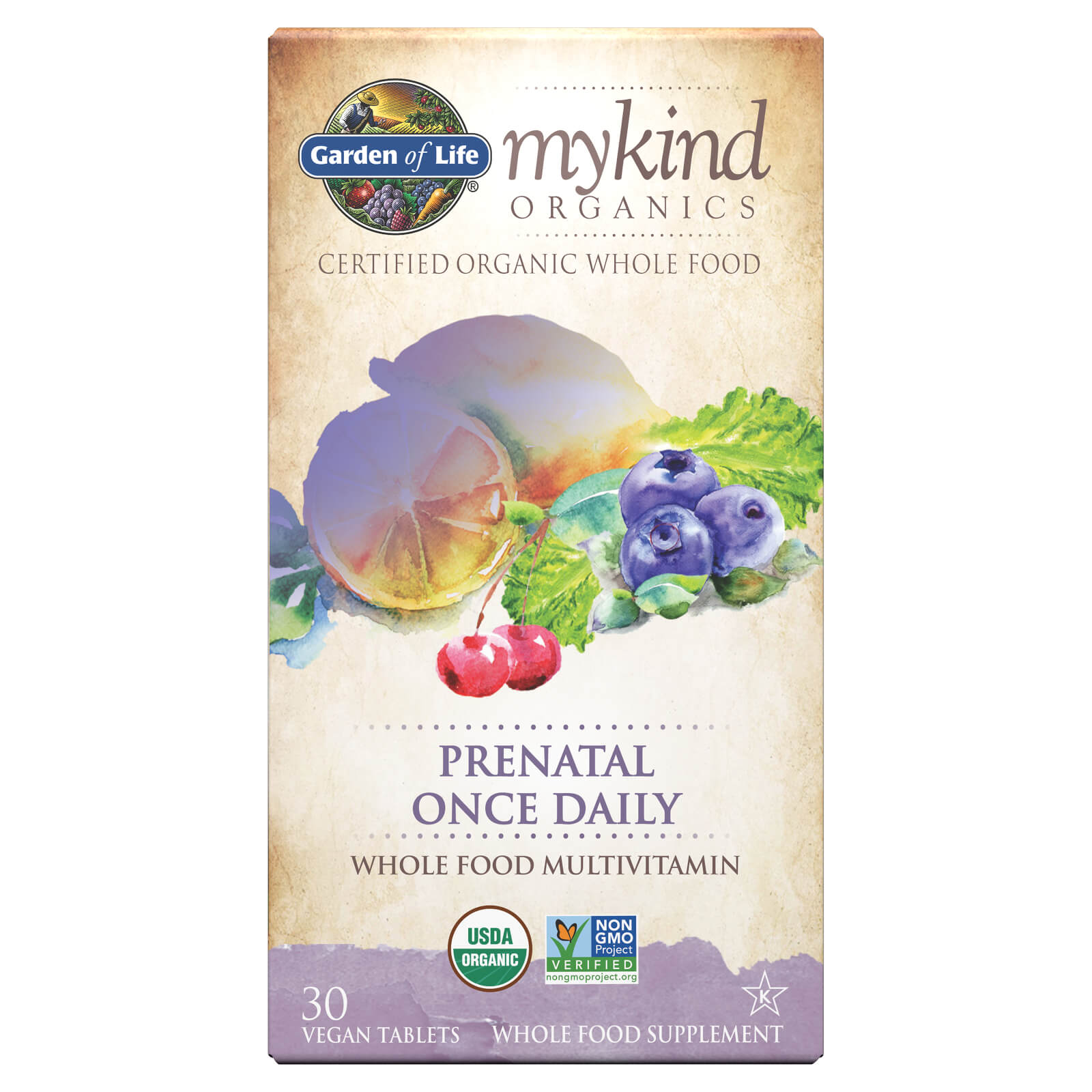 mykind Organics Integratore prenatale quotidiano 90 compresse