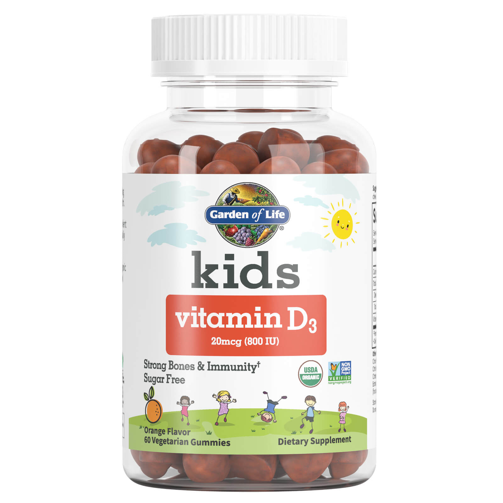 Caramelle gommose di vitamina D3 bambini