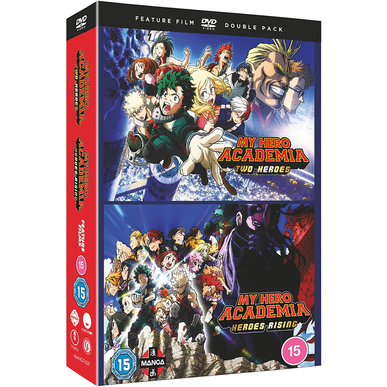 My Hero Academia : Double Pack du Film : Two Heroes & Heroes Rising