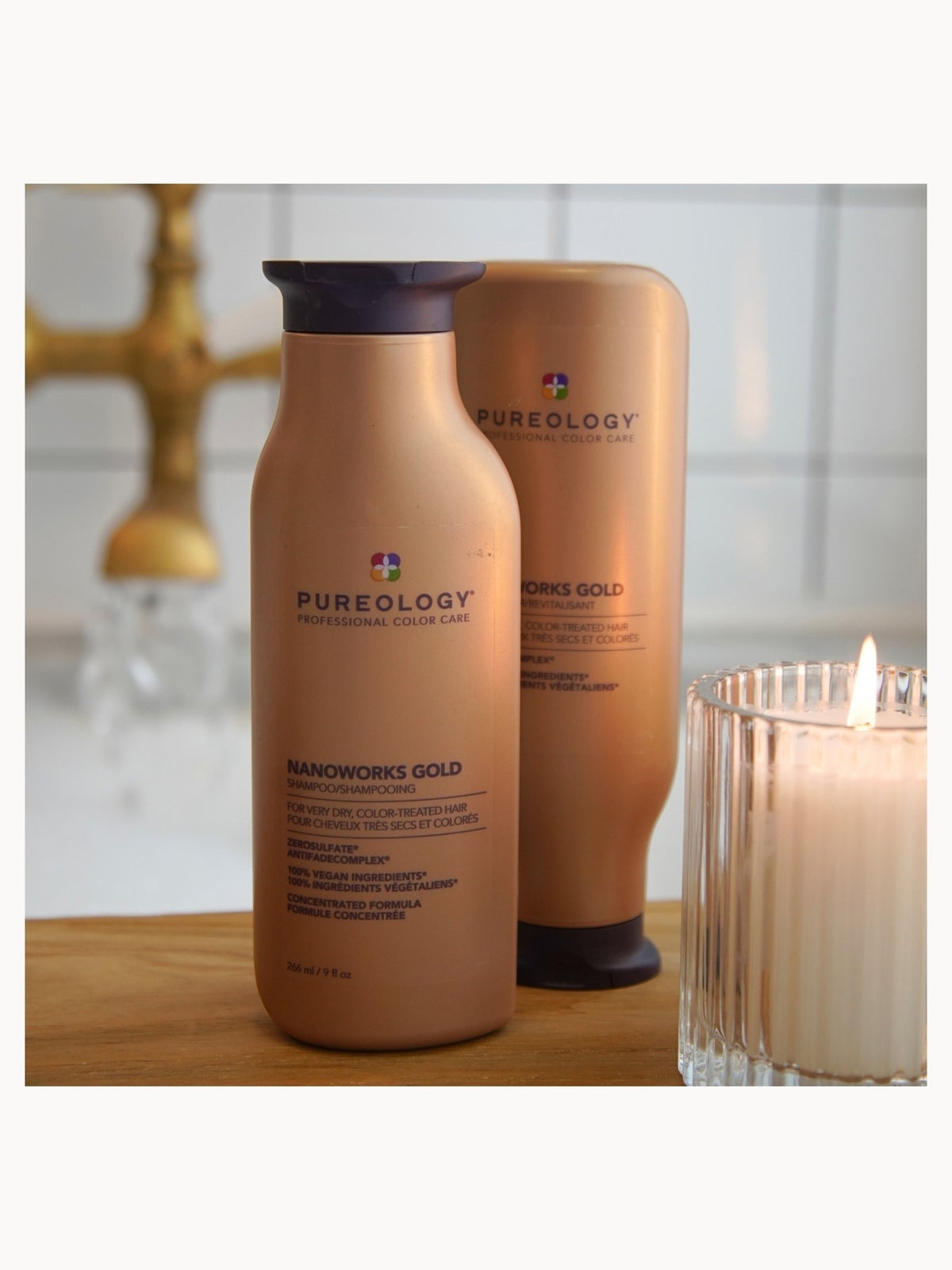 Pureology Nanoworks Gold Conditioner For Dull Dry Colour-Treated Hair 266ml, photo 4