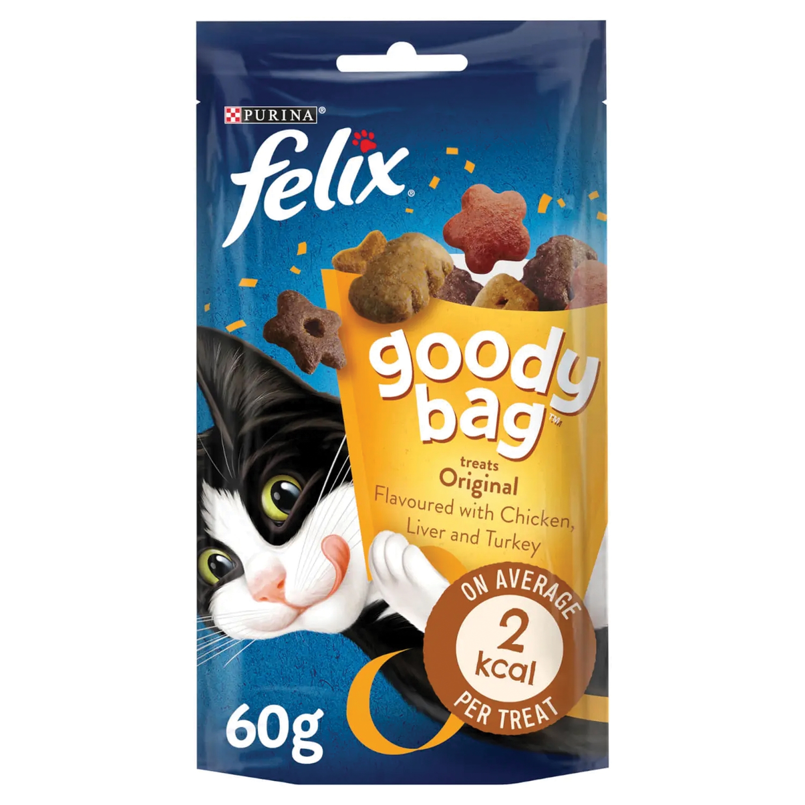 Felix Goody Bag Cat Treats - Original Mix - 60g – Felix