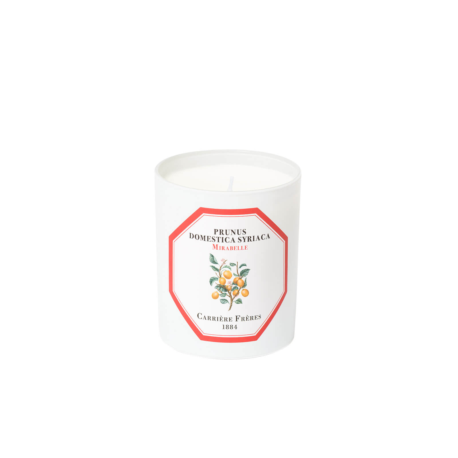 Carrière Frères Scented Candle Mirabelle - Prunus Domestica Syriaca - 185 g