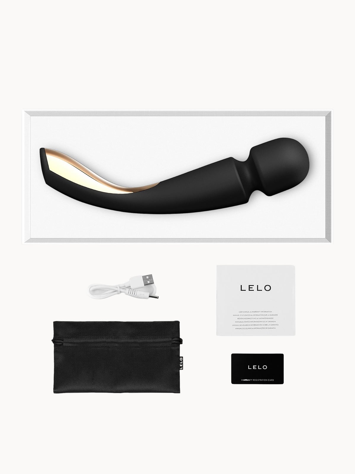 LELO Smart Wand 2 (Various Shades) - Black 3