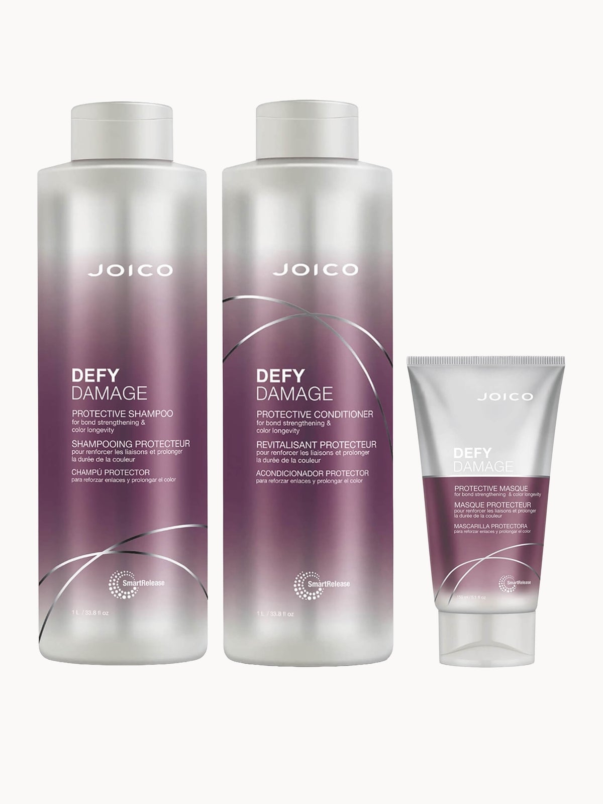Joico Defy Damage Shampoo, Conditioner and Masque Set
