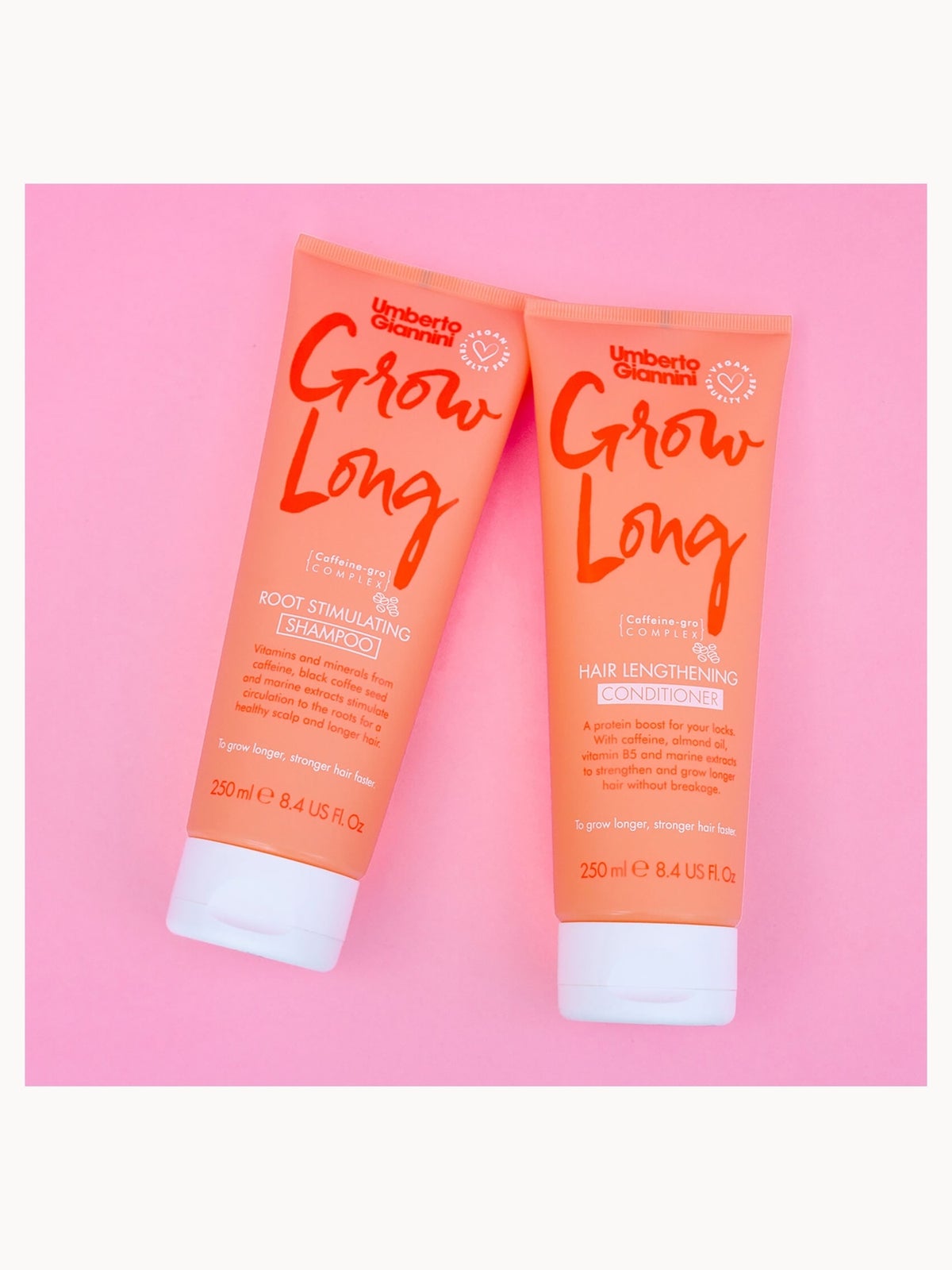 Umberto Giannini Grow Long Root Stimulating Shampoo 250ml 4