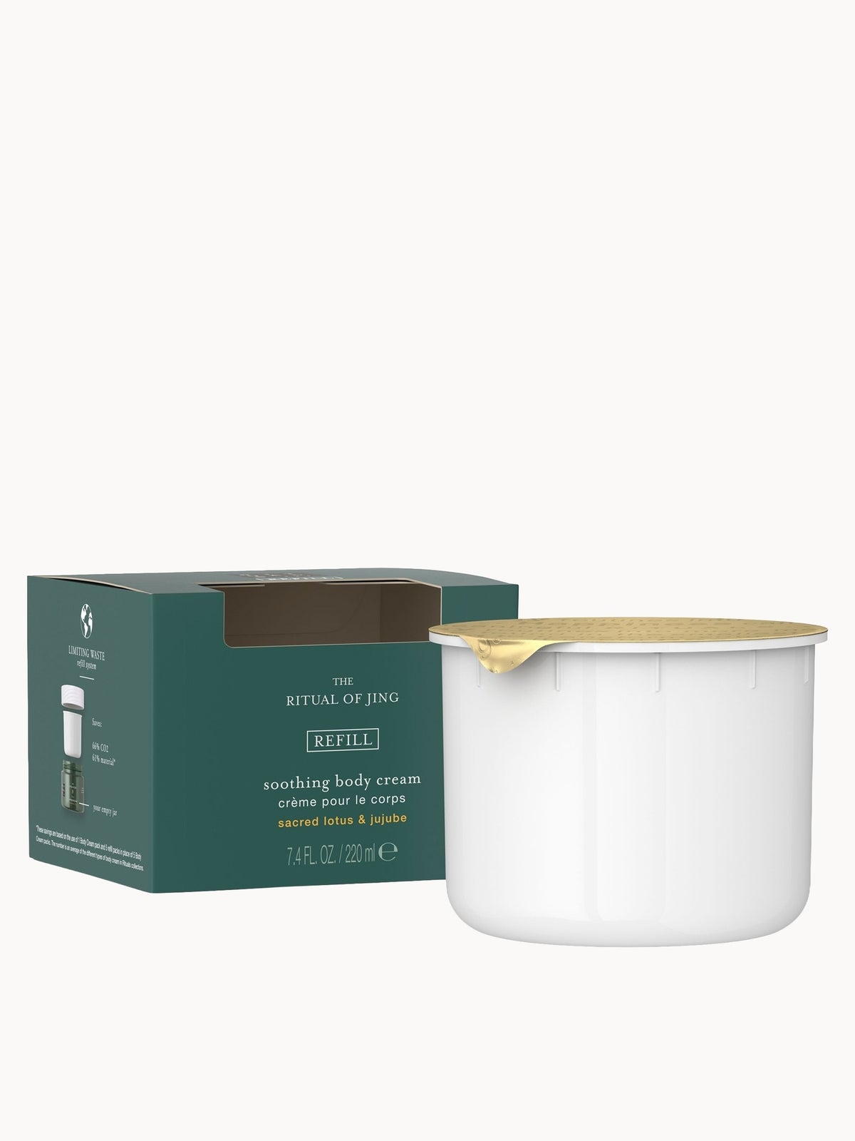 RITUALS The Ritual of Jing Jujube & Lotus Flower Moisturising Body Cream Refill 220ml