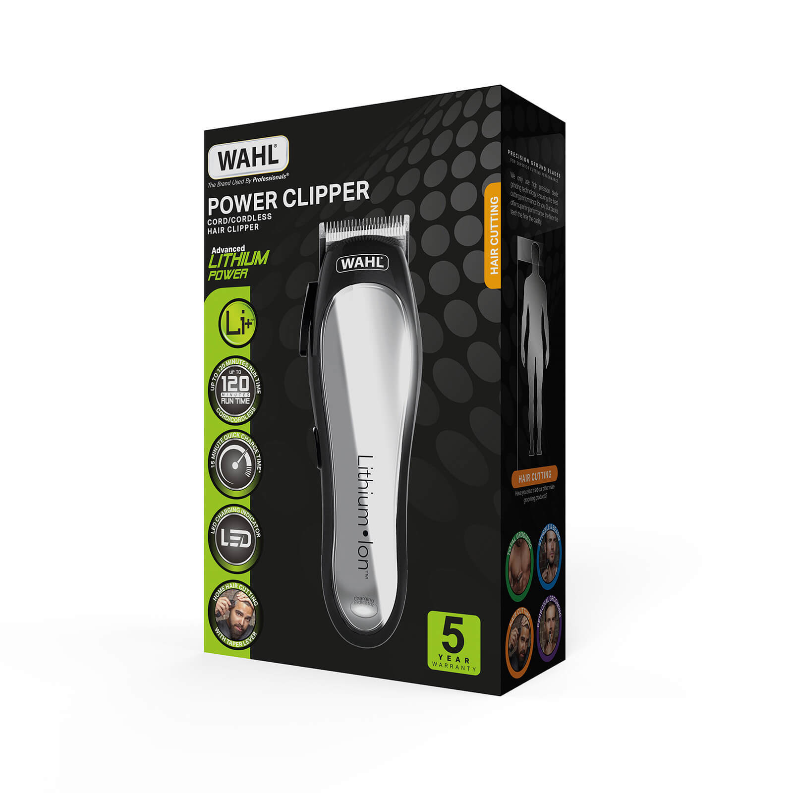wahl power clipper black