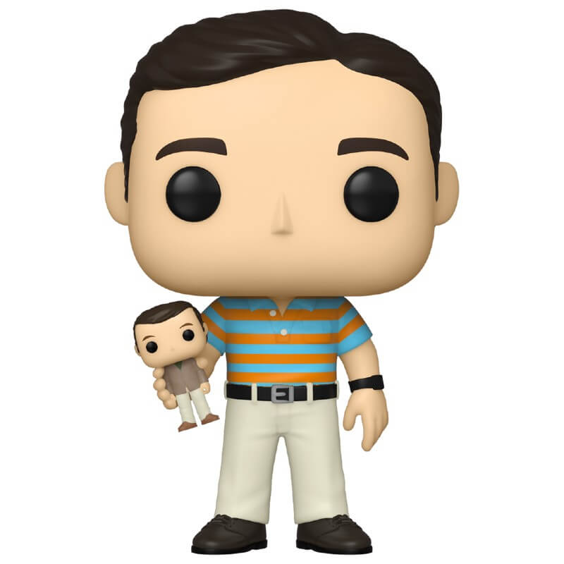Jungfrau (40), Männlich, Sucht, Andy Mit Oscar Pop! Vinyl Figur