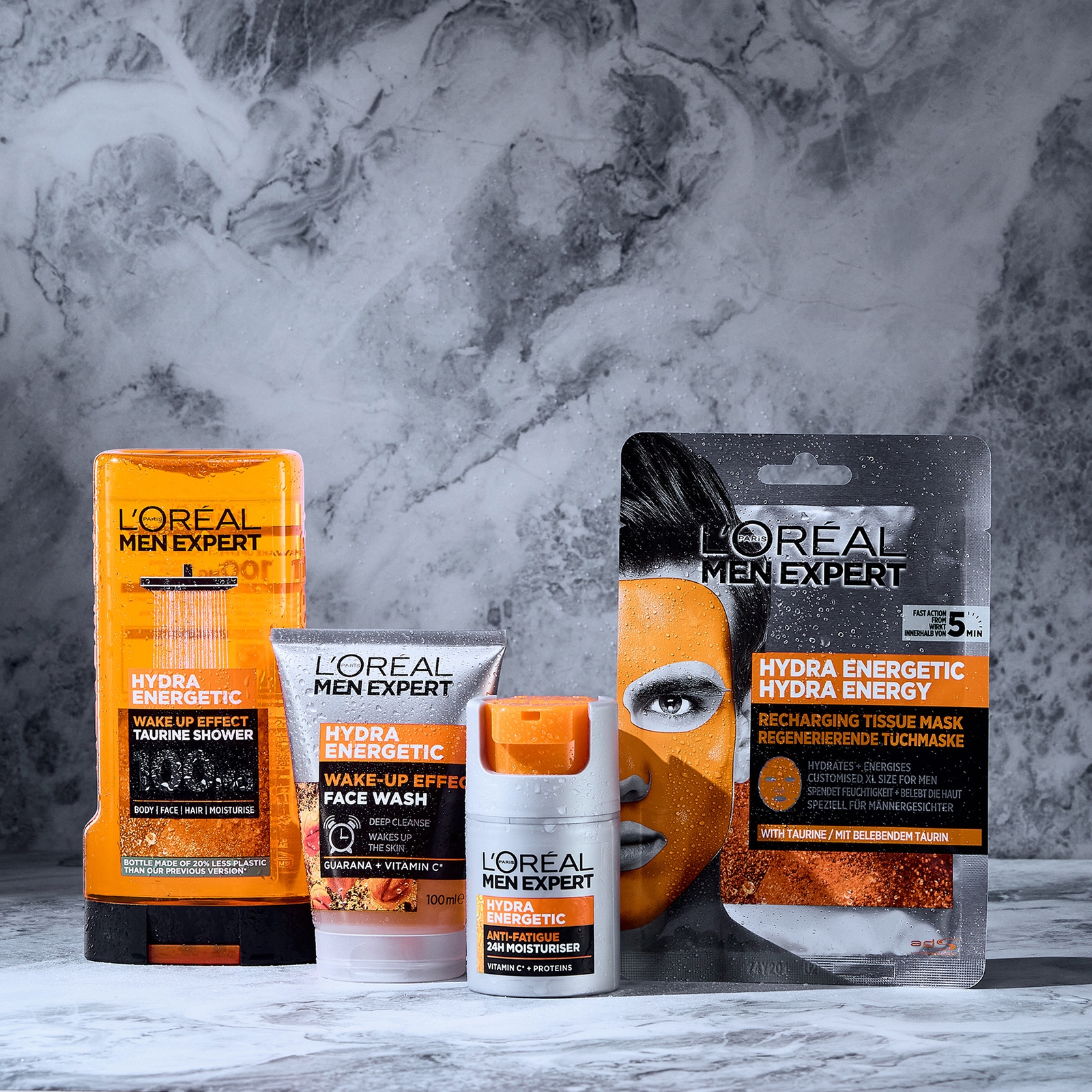 Thumbnail - L'Oreal Paris Men Expert Fully Charged Washbag 4 Piece Gift Set for Him