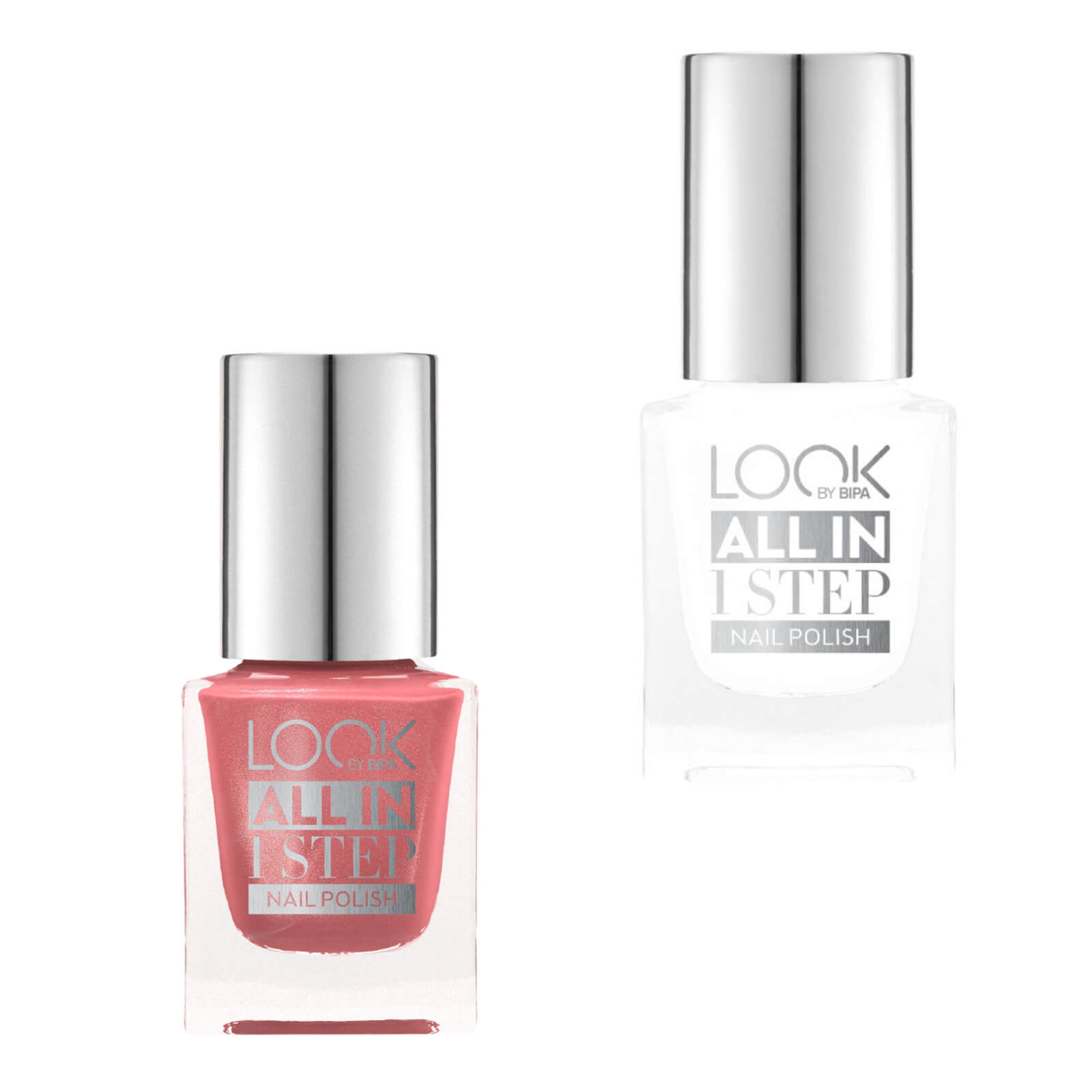 LOOK BY BIPA All in 1 Step Nagellack 020 no not boring / 370 shopping with the girls