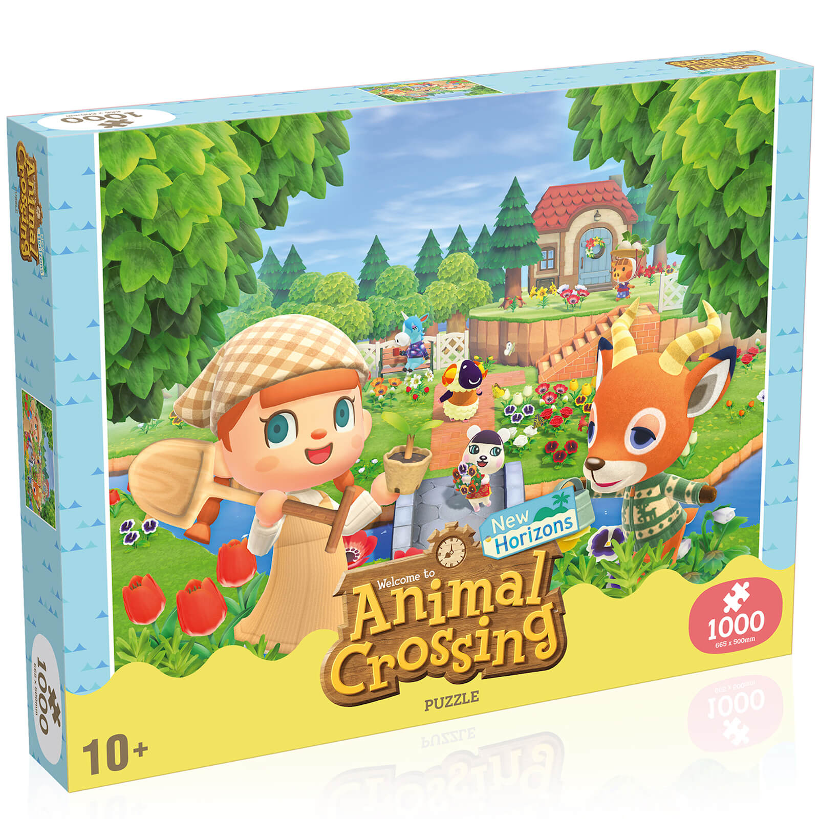 1000 Piece Jigsaw Puzzle Animal Crossing Edition Toys Zavvi Uk