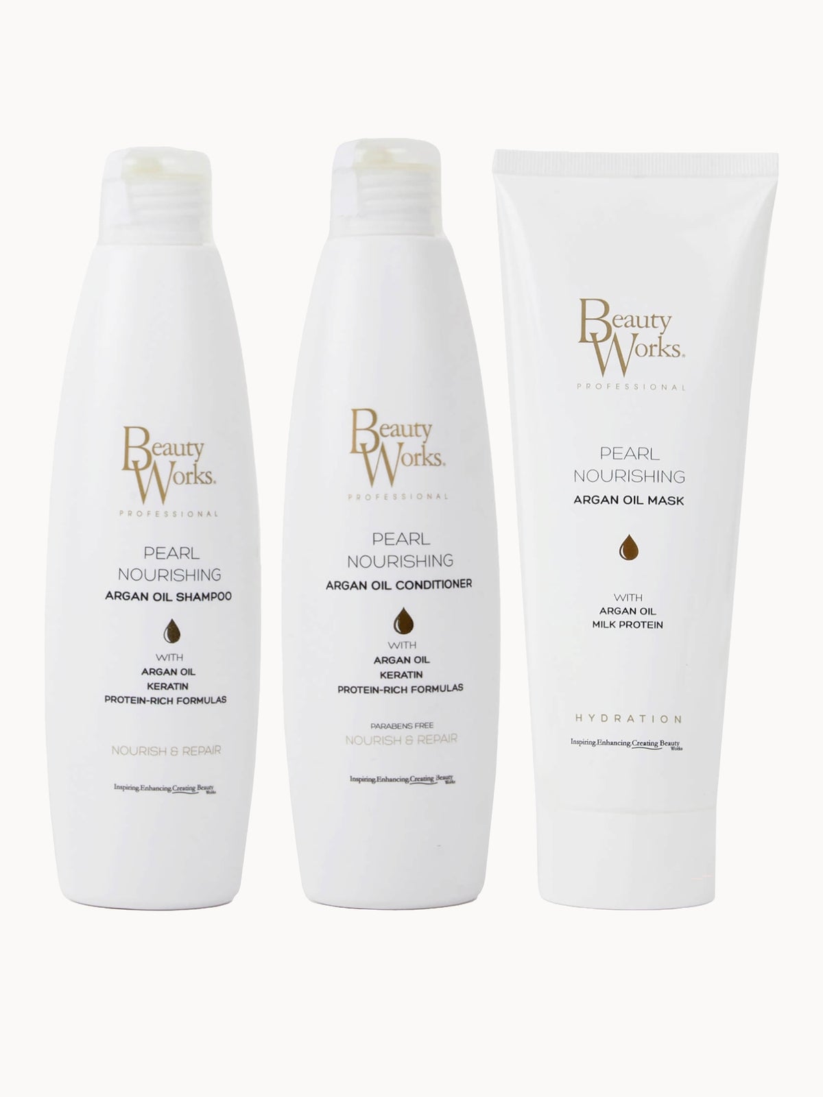 Beauty Works Pearl Nourishing Smoothing Trio