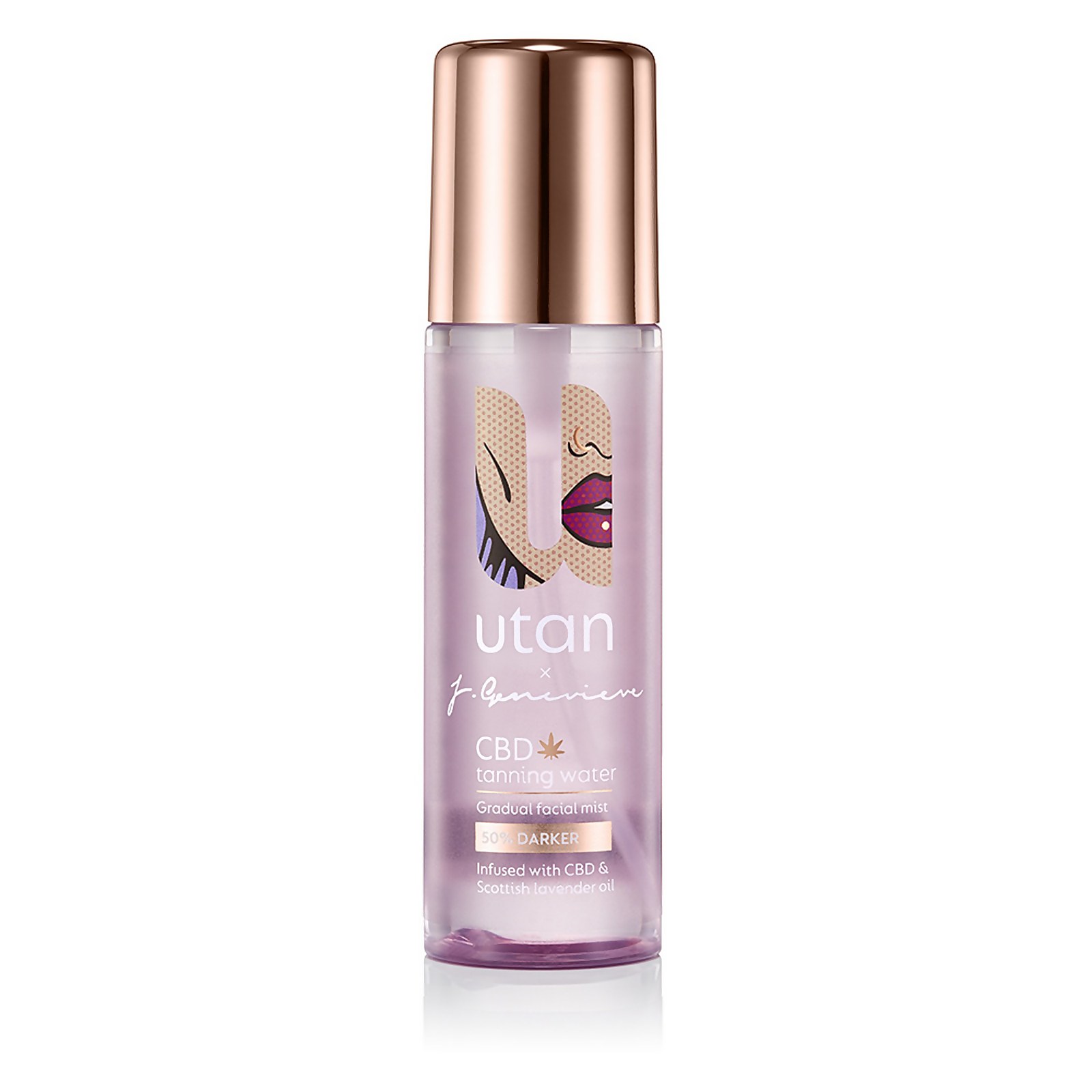 utan CBD 50% Darker Tanning Water 100ml