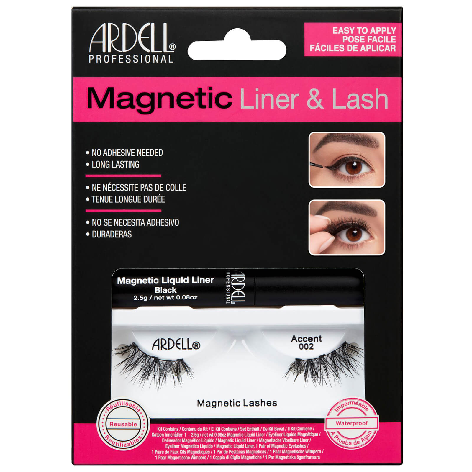 Ardell Magnetic Liquid Liner & Lash - Accent 002
