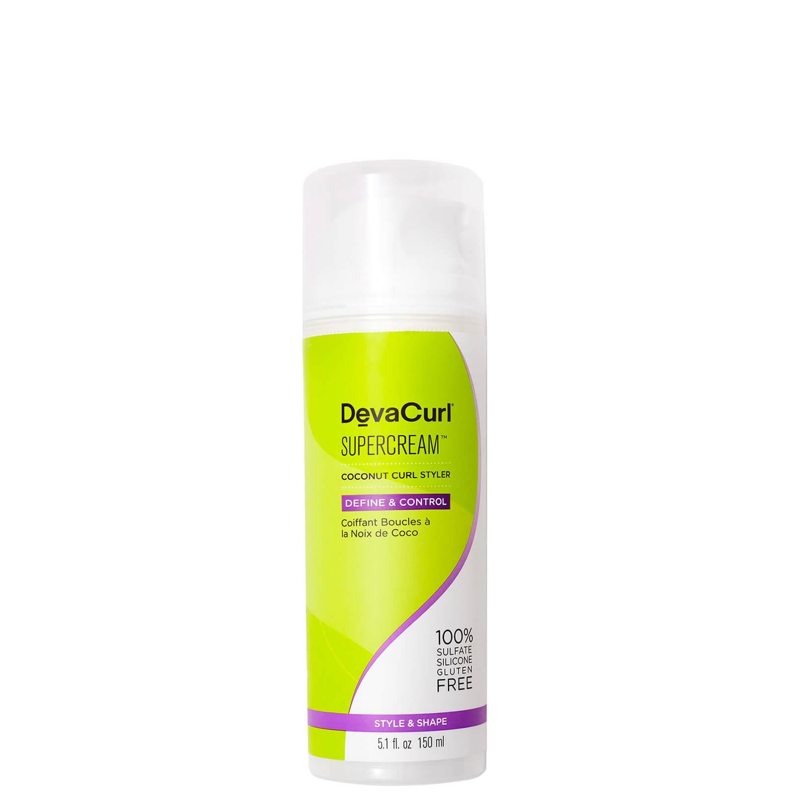 DevaCurl SuperCream - Coconut Curl Styler 150ml