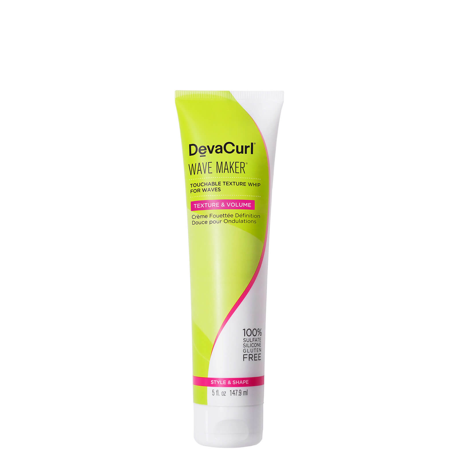 DevaCurl Wave Maker - Touchable Texture Whip for Waves 147ml