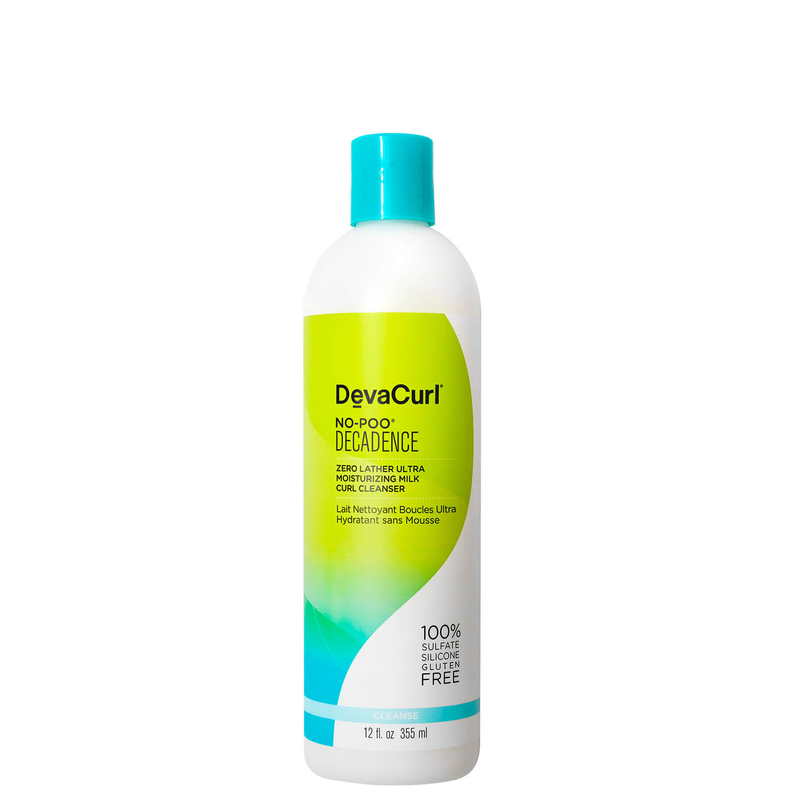 DevaCurl No-Poo Decadence - Zero Lather Ultra Moisturising Milk Curl Cleanser 355ml
